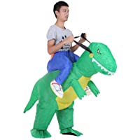 Los mejores  - Anself - Disfraz Inflable de Dinosaurio para Fiesta-Halloween-Cospaly-Carnaval